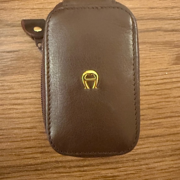 Etienne Aigner Dual Leather Lipstick Wallet - Picture 1 of 3